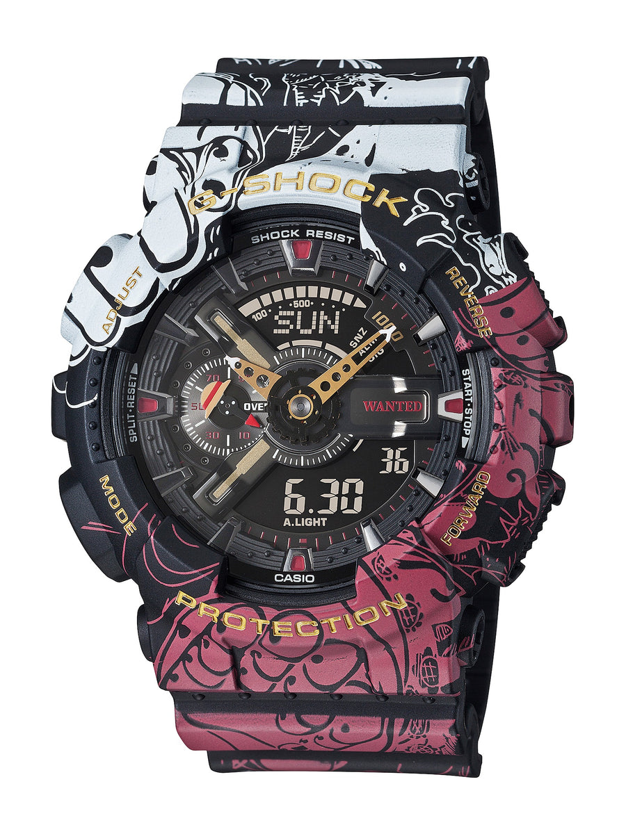 CASIO G-SHOCK ワンピース GA-110JOP-1A4JR 新品 - 腕時計(アナログ)