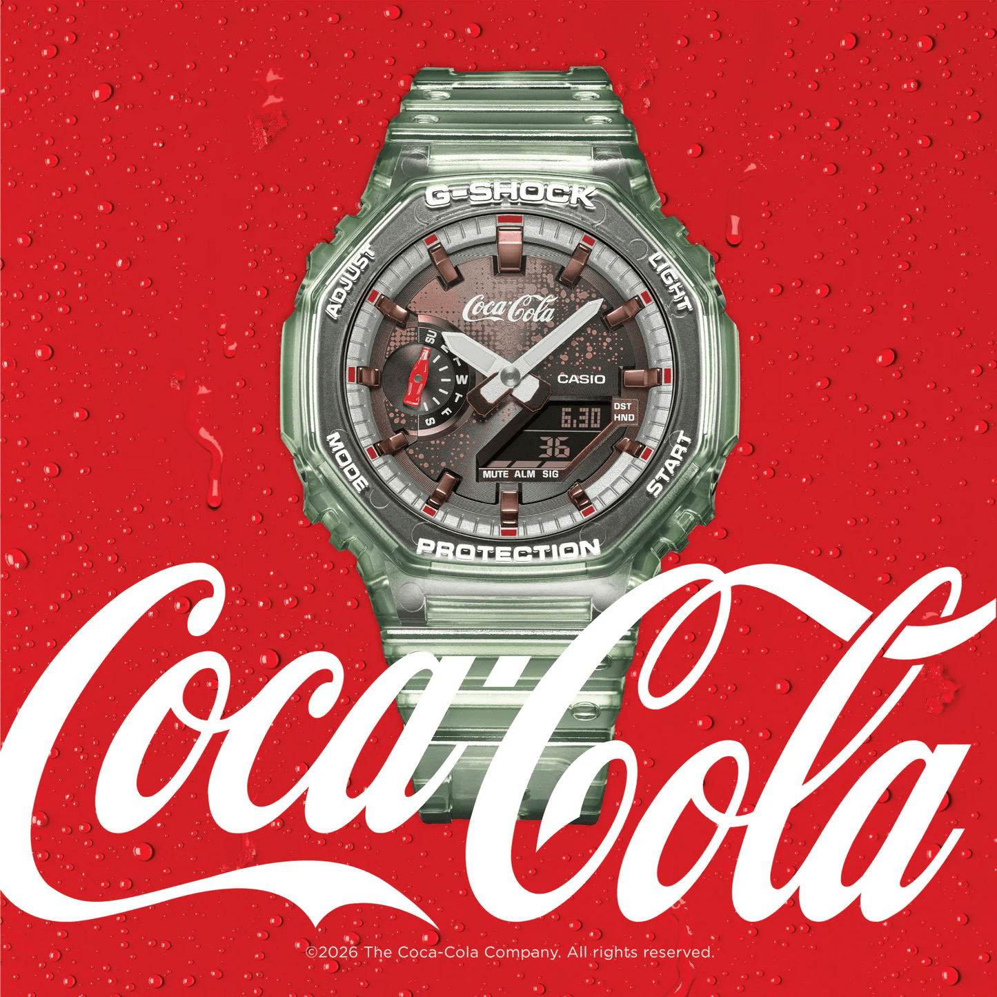 新品　カシオ G-SHOCK コカ・コーラ GA-2100CC-3AJR お1人様1点限り】GA-2100CC-3AJR – ウオッチタウン オンラインストア