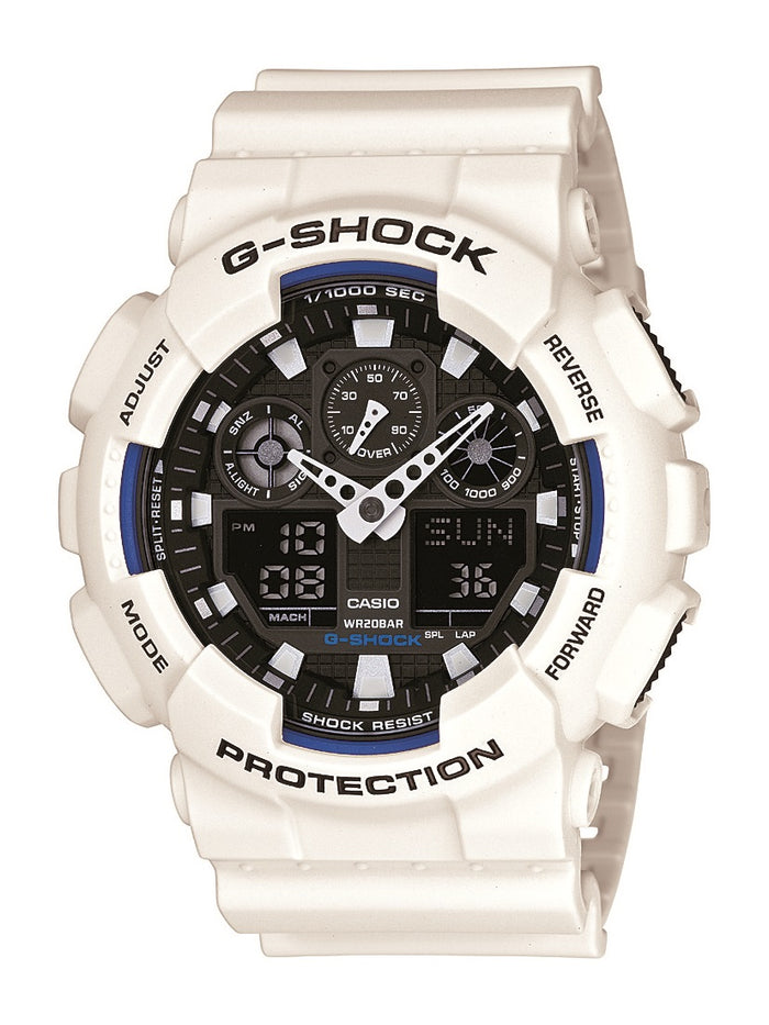 カシオ　G-SHOCK GA-100B-7AFJ　腕時計　ホワイト