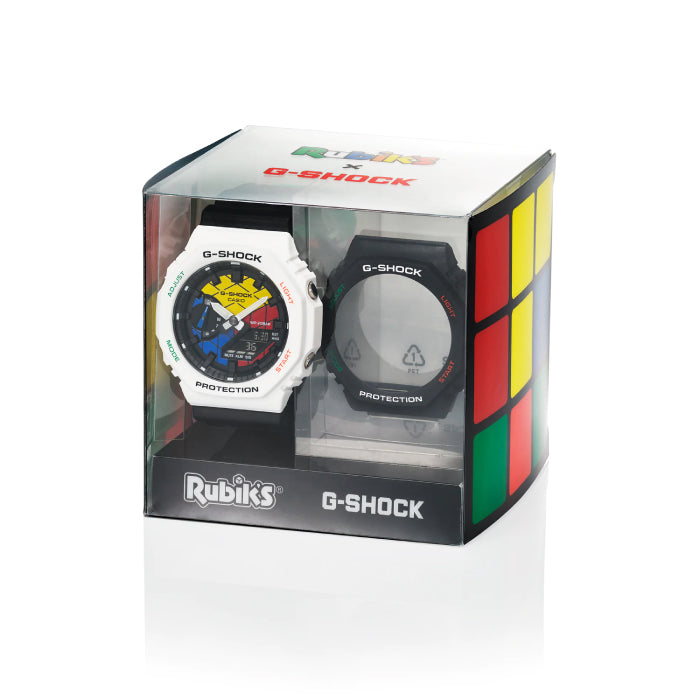 G-SHOCK Rubik's CubeコラボGAE-2100RC-1AJR