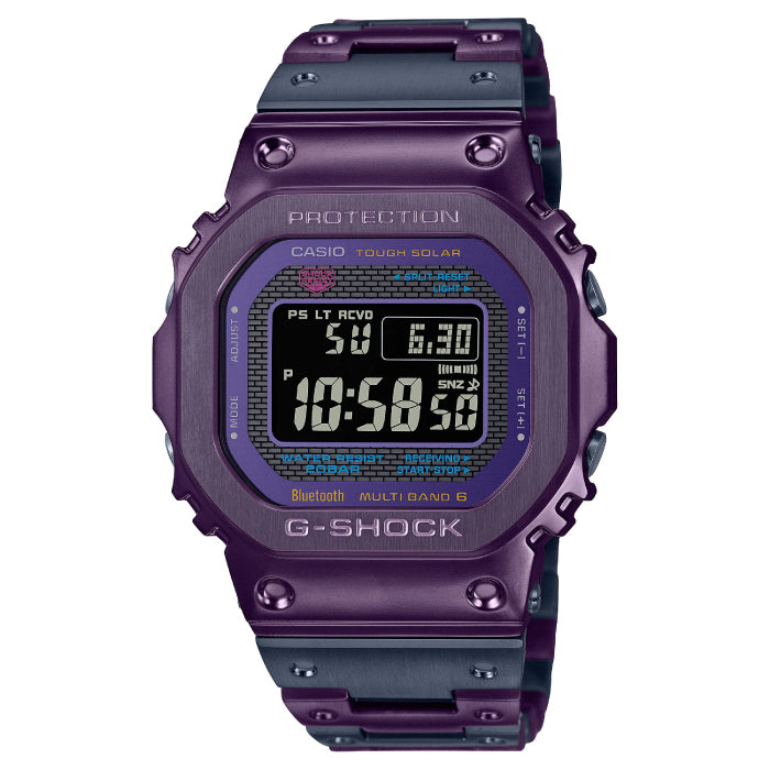 再入荷！】 CASIO 未使用 G-SHOCK パープル GMW-B5000PB-6JF 腕時計 ...